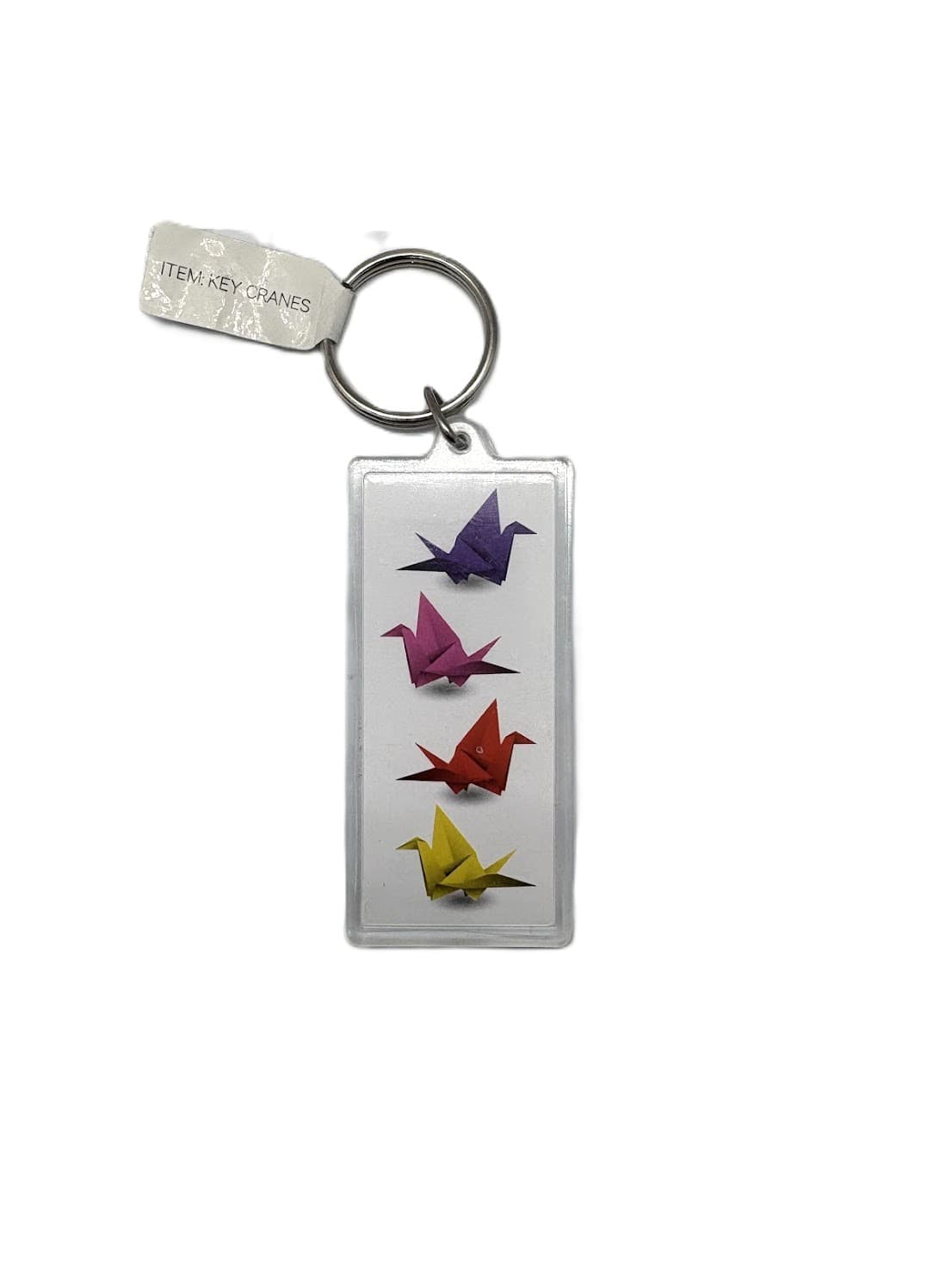 Sadako Peac Cranes Keychain