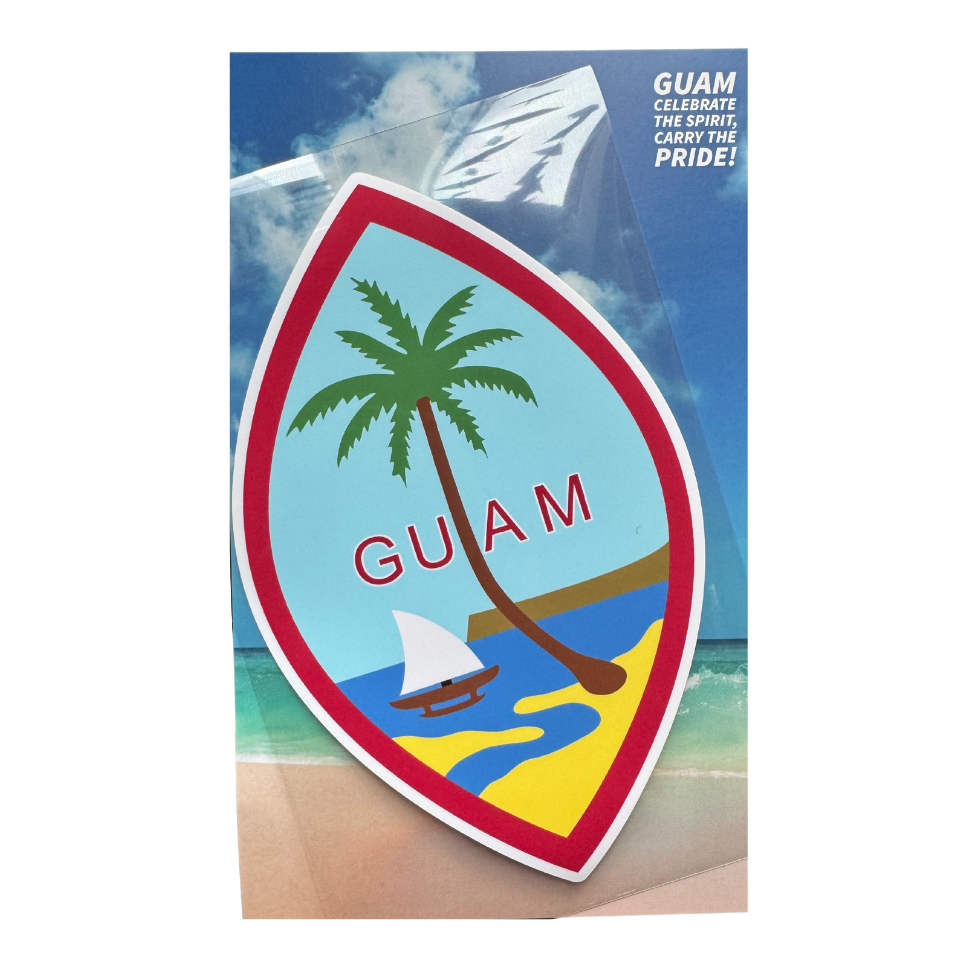 Large Guam Seal Sticker