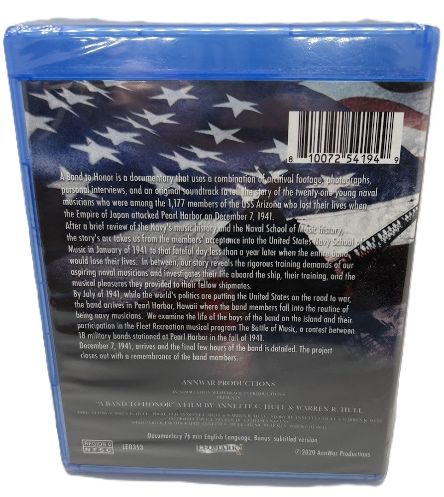 A Band of Honor Blu-Ray DVD