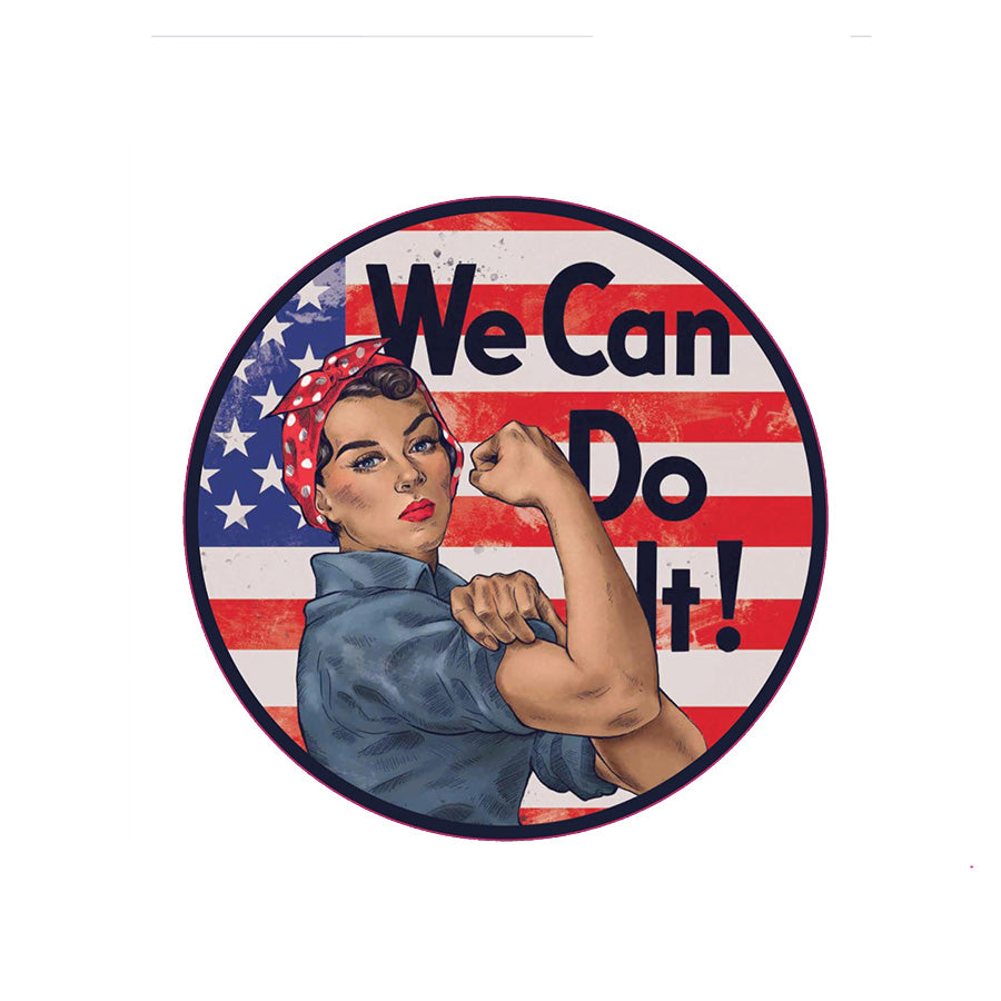 ROSIE USA WE CAN DO IT STCKR