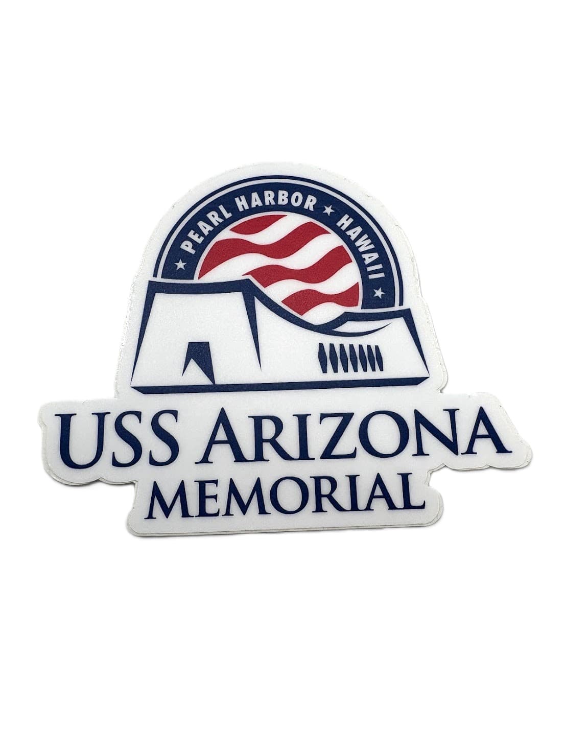USS Arizona Memorial Logo Sticker