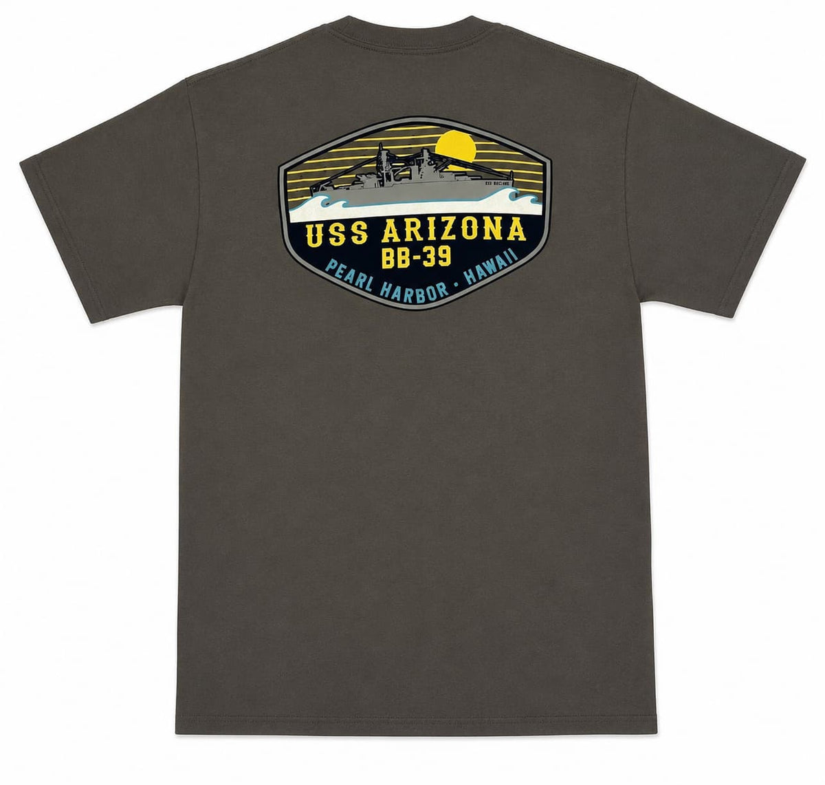 USS Arizona Shield Men's T-Shirt