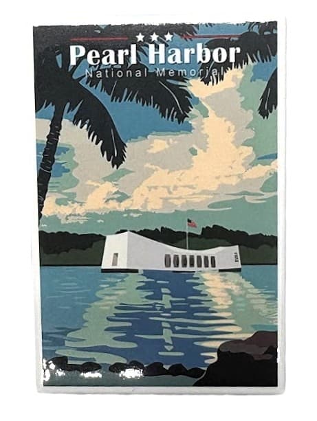 Pearl harbor National Memorial Magnet 2x3