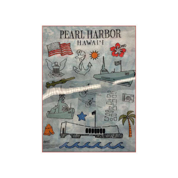 Pearl Harbor Folder, Blue (93090)