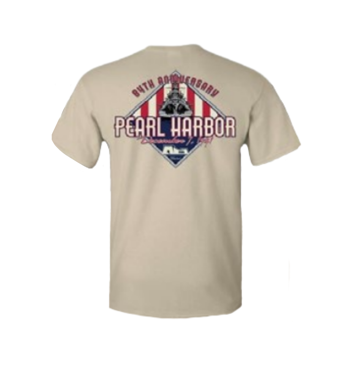 84th Anniversary Pearl Harbor Battleship Tee