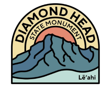 Diamond Head View Sticker
