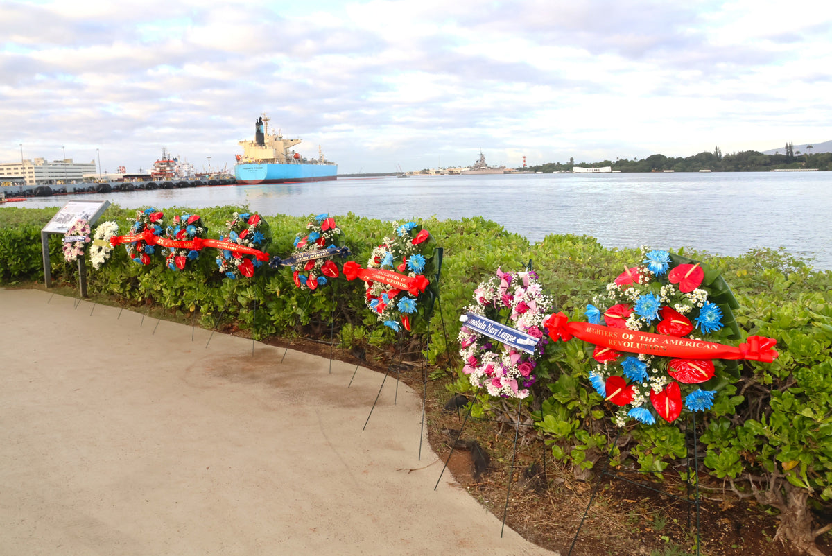 Pearl Harbor 85th Anniversary Wreath