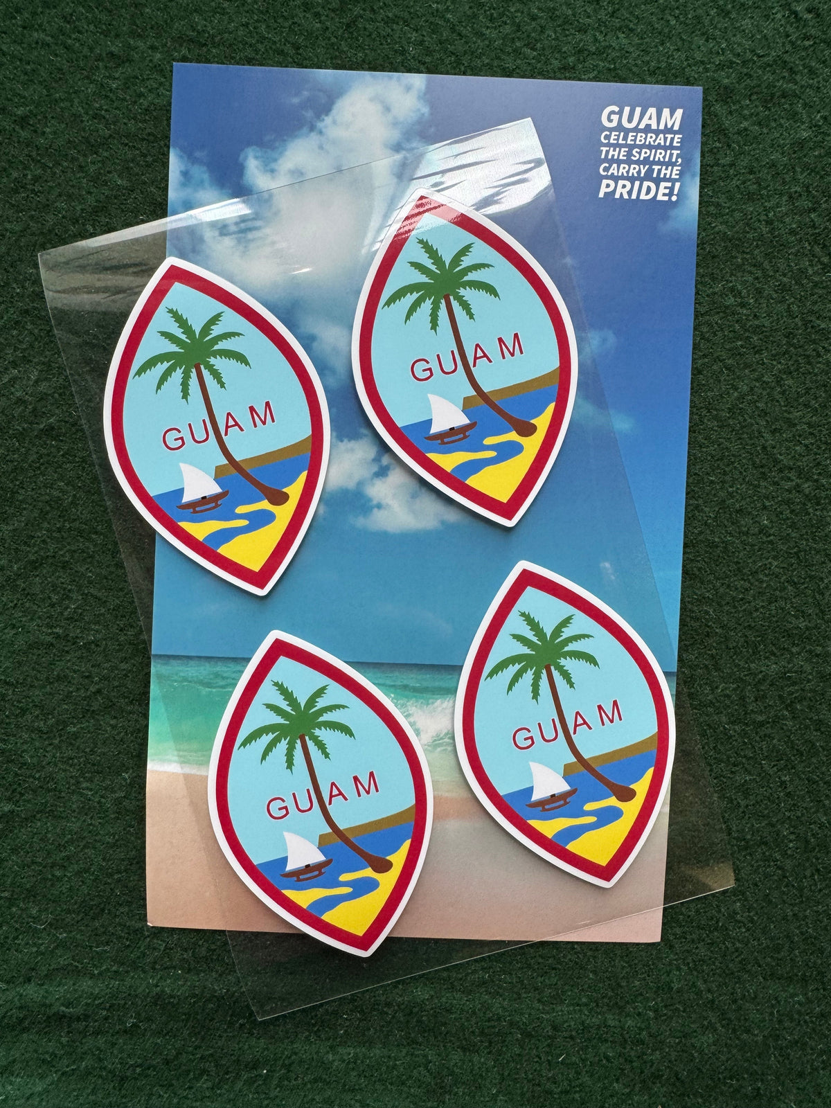 Guam Sticker 4-Pack