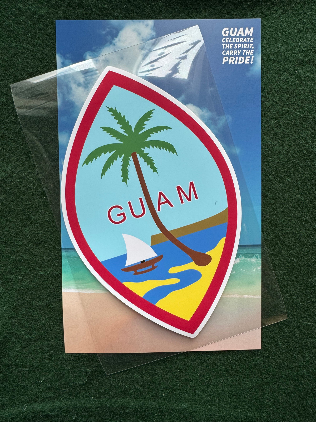 Large Guam Seal Sticker