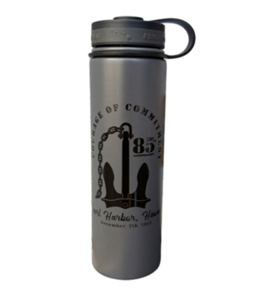 85TH Anniversary Anchor 24 oz Flask