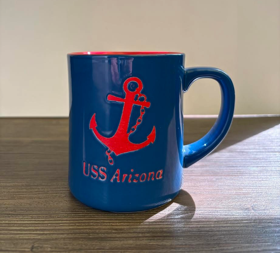 USS AZ ANCHOR MUG (93153 DPMG)