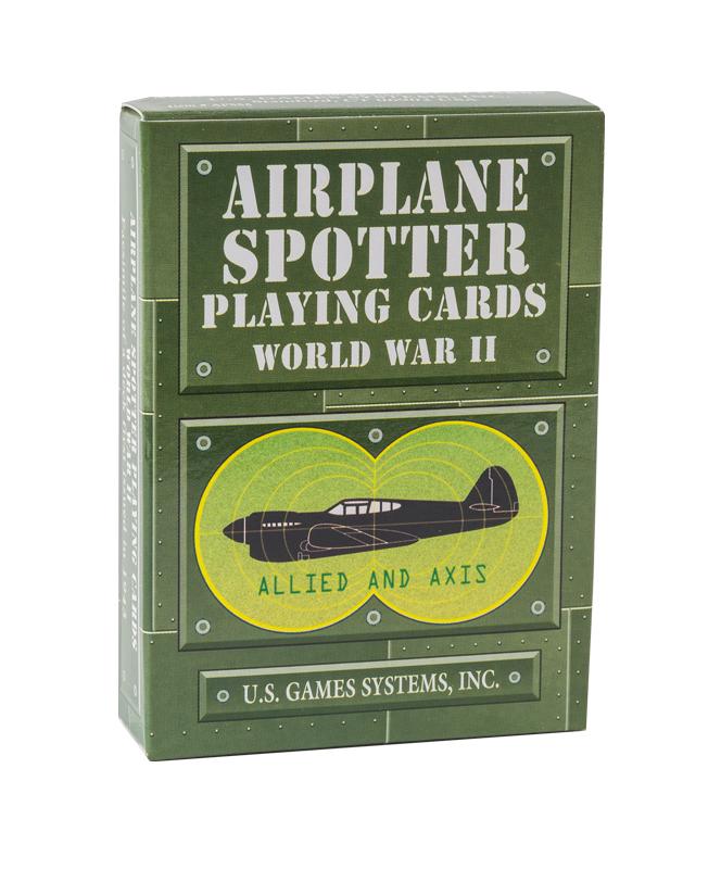 World War II Airplane Spotter Playing Cards