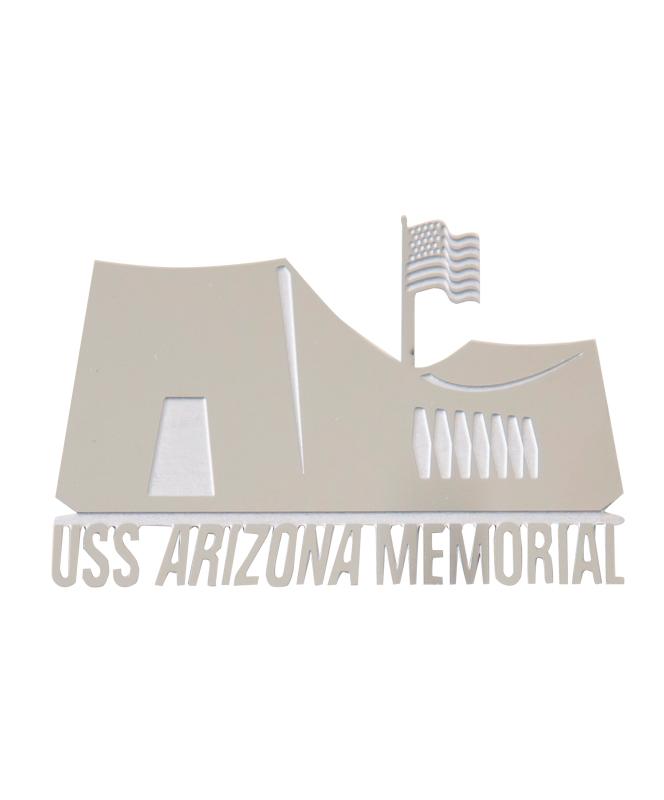 USS Arizona Memorial Die Cut Magnet