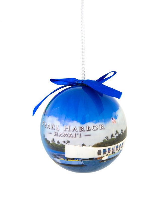Pearl Harbor Collage Christmas Ornament