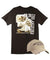 Men's USS Arizona Cap and T-shirt Combo, Khaki