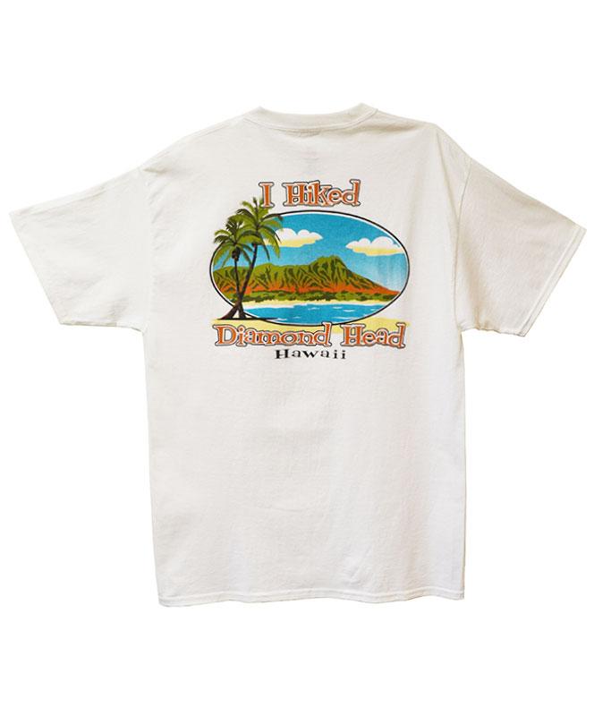 Men's I Hiked Diamond Head Vintage T-shirt, White