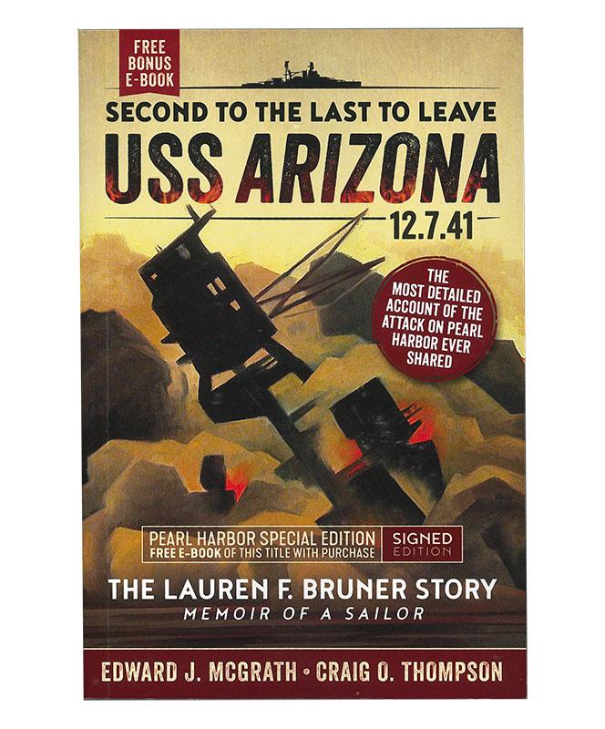 Second to the last to leave USS Arizona 12.7.41
