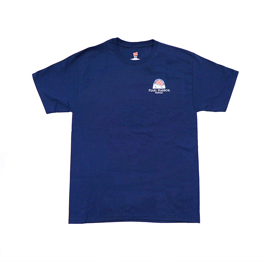 Men's Pearl Harbor Stars And Stripes T-Shirt, Navy Blue