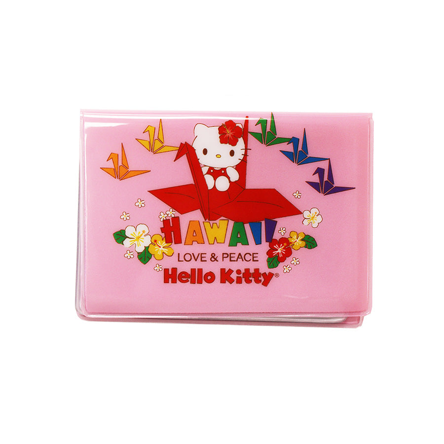 Hello Kitty Tsuru ID Case Pink