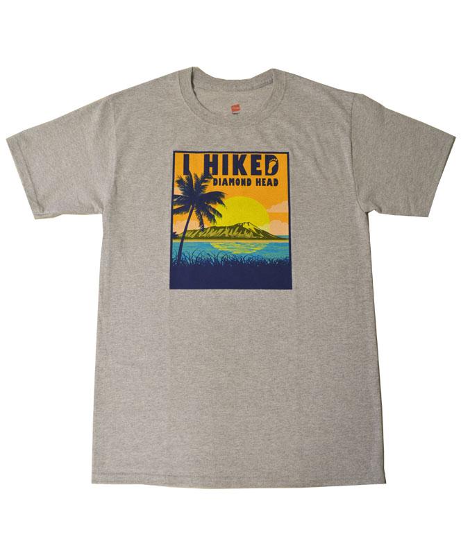 Men's Diamond Head Vintage T-Shirt, Gray