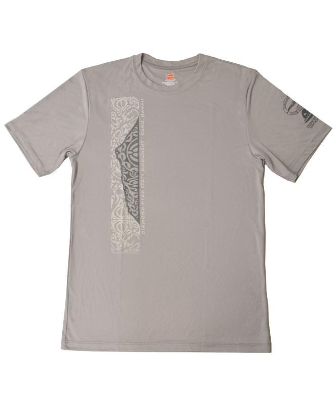 Men's Diamond Head Tattoo T-Shirt, Grey
