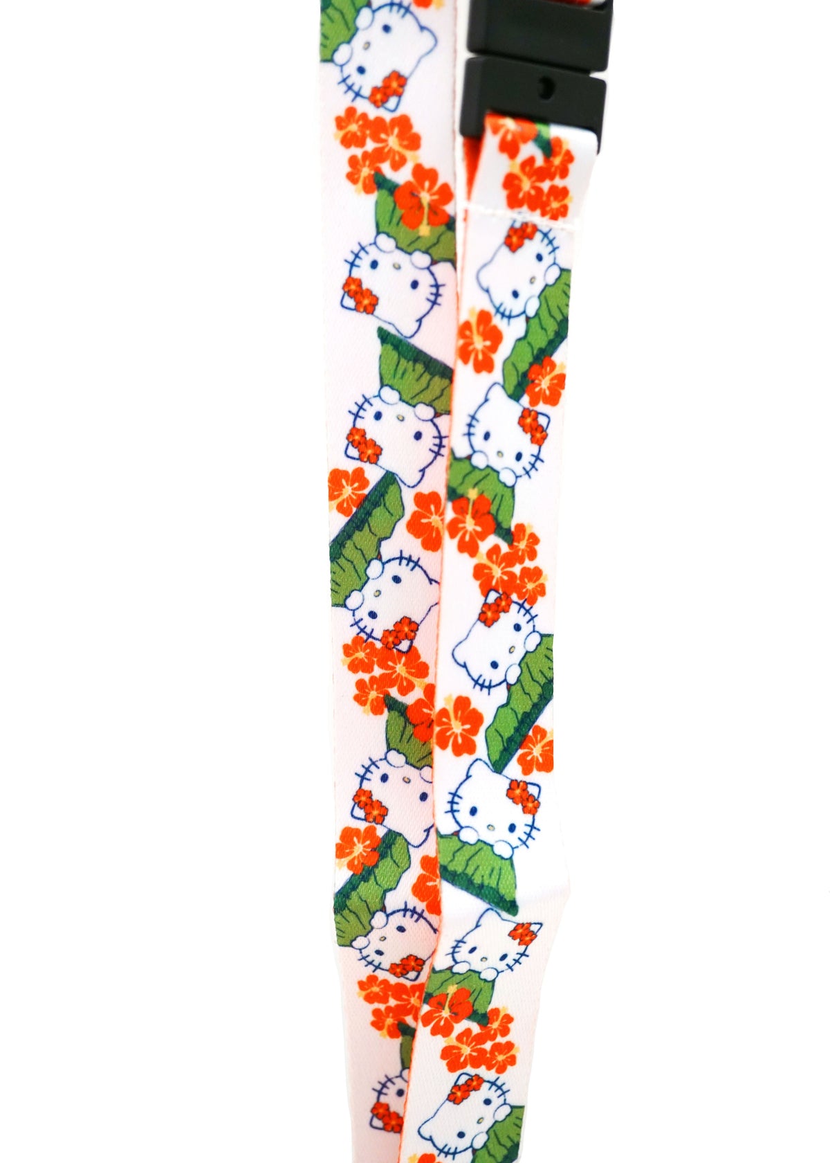 Hello Kitty Hibiscus Diamond Head Lanyard
