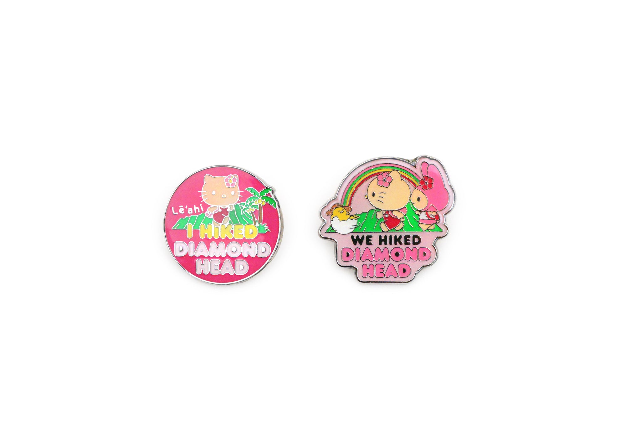 Hello Kitty Hiked Diamond Head Pin Set