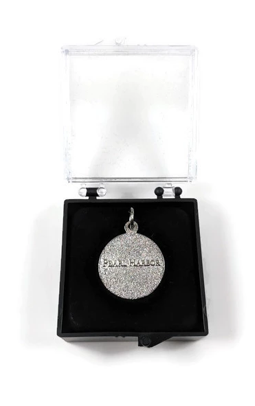 Pink Origami Crane Sadako Charm or Pendant