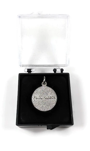USS Arizona Bell Charm or Pendant (Sand Finish)