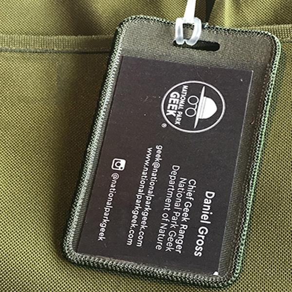 National Park Geek Luggage Tag