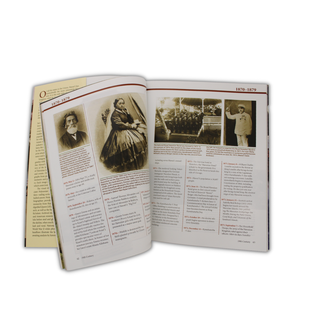 Timeline Hawaii: An Illustrated Chronological History of the Islands