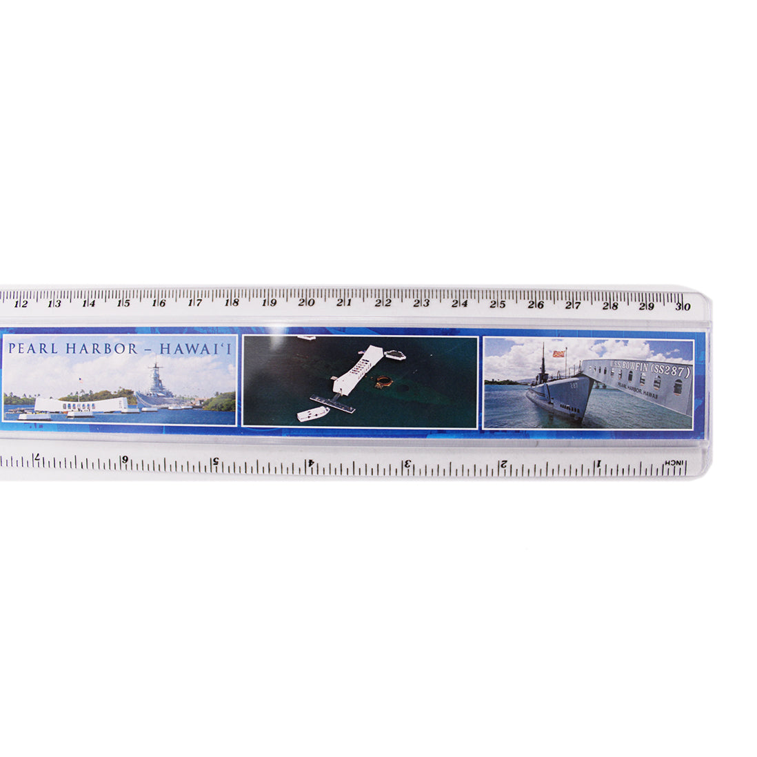 Pearl Harbor Clear Ruler