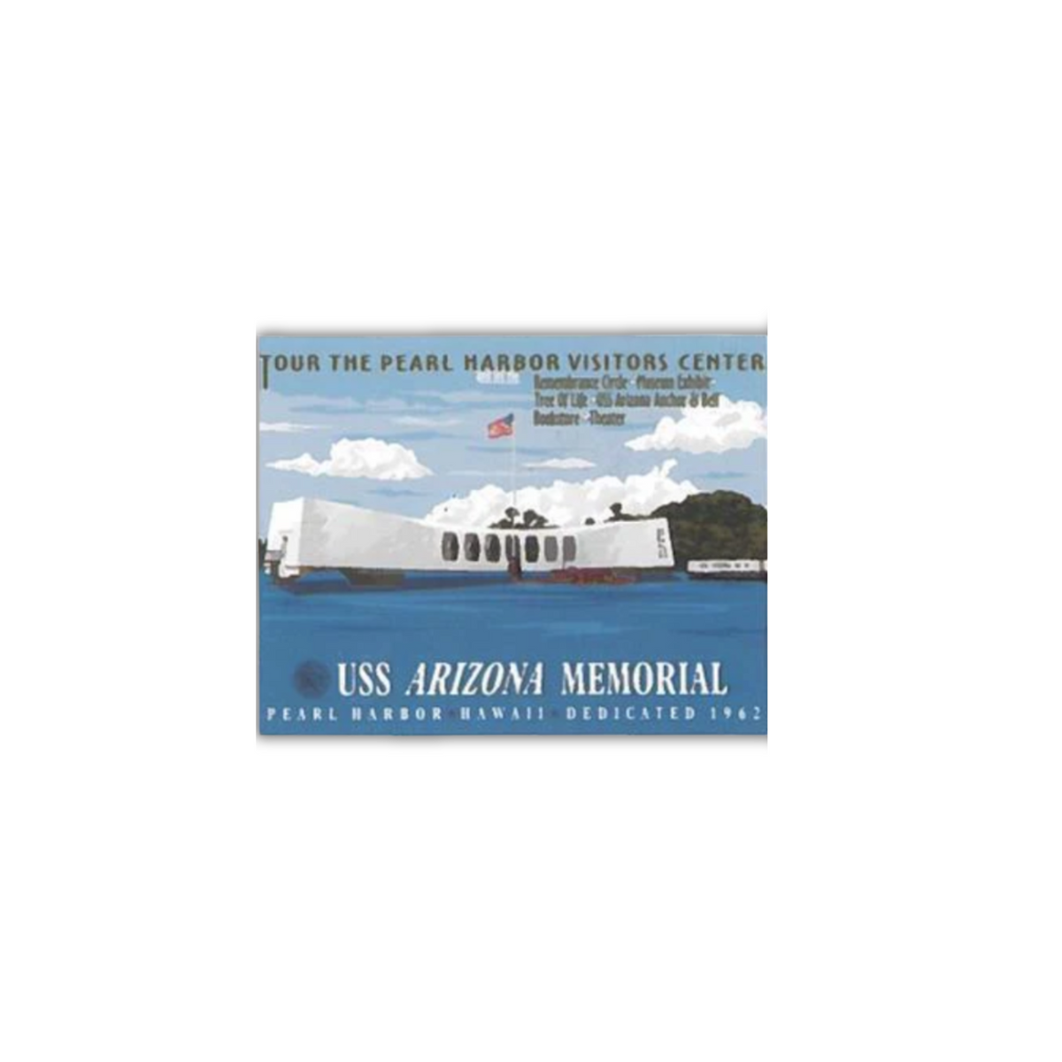 National Memorial Sticker