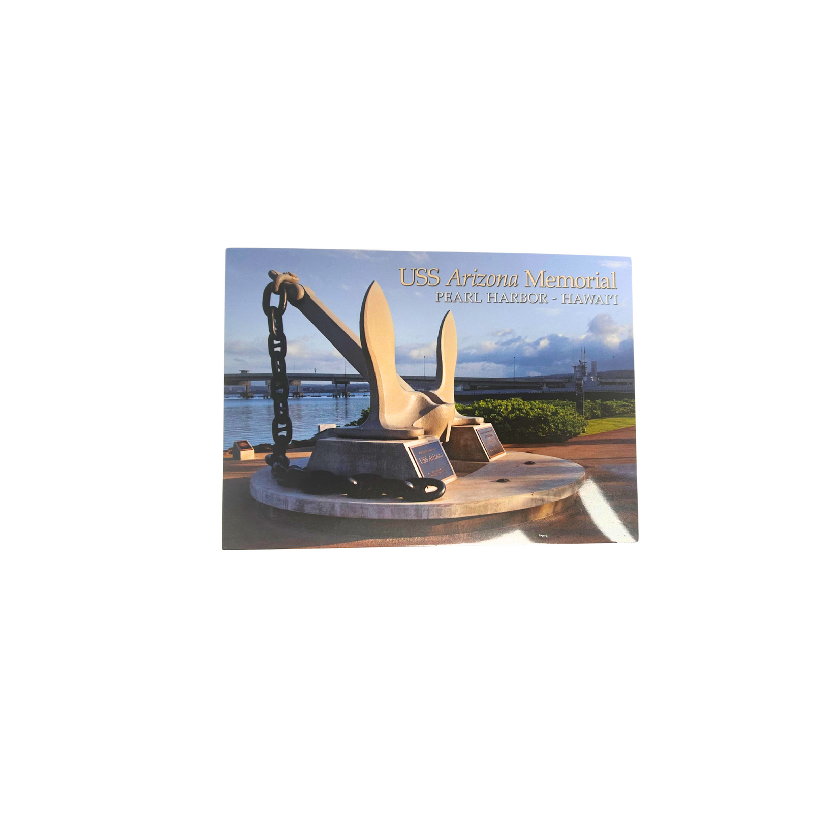 USS Arizona Anchor 4x6 Postcard