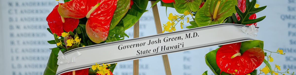 Pearl Harbor 85th Anniversary Wreath