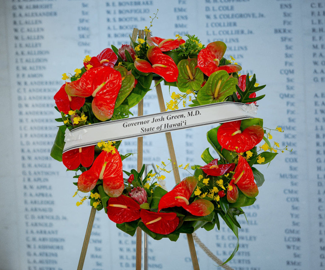 Pearl Harbor 85th Anniversary Wreath