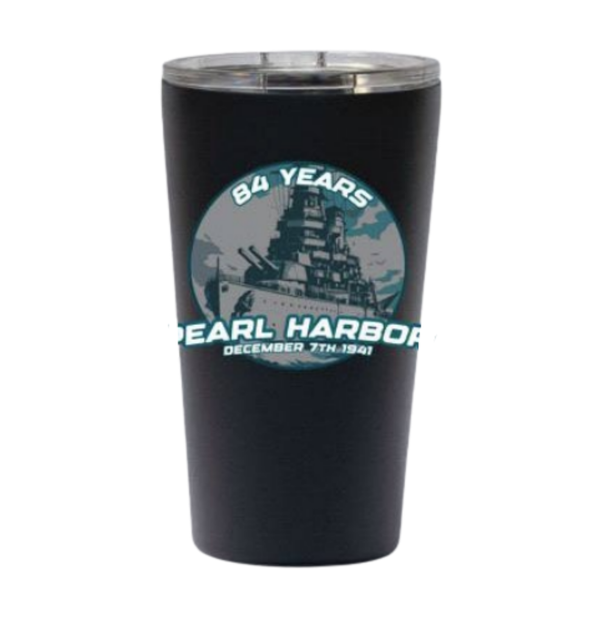 84th Anniversary Pearl Harbor Battleship Pint Cup