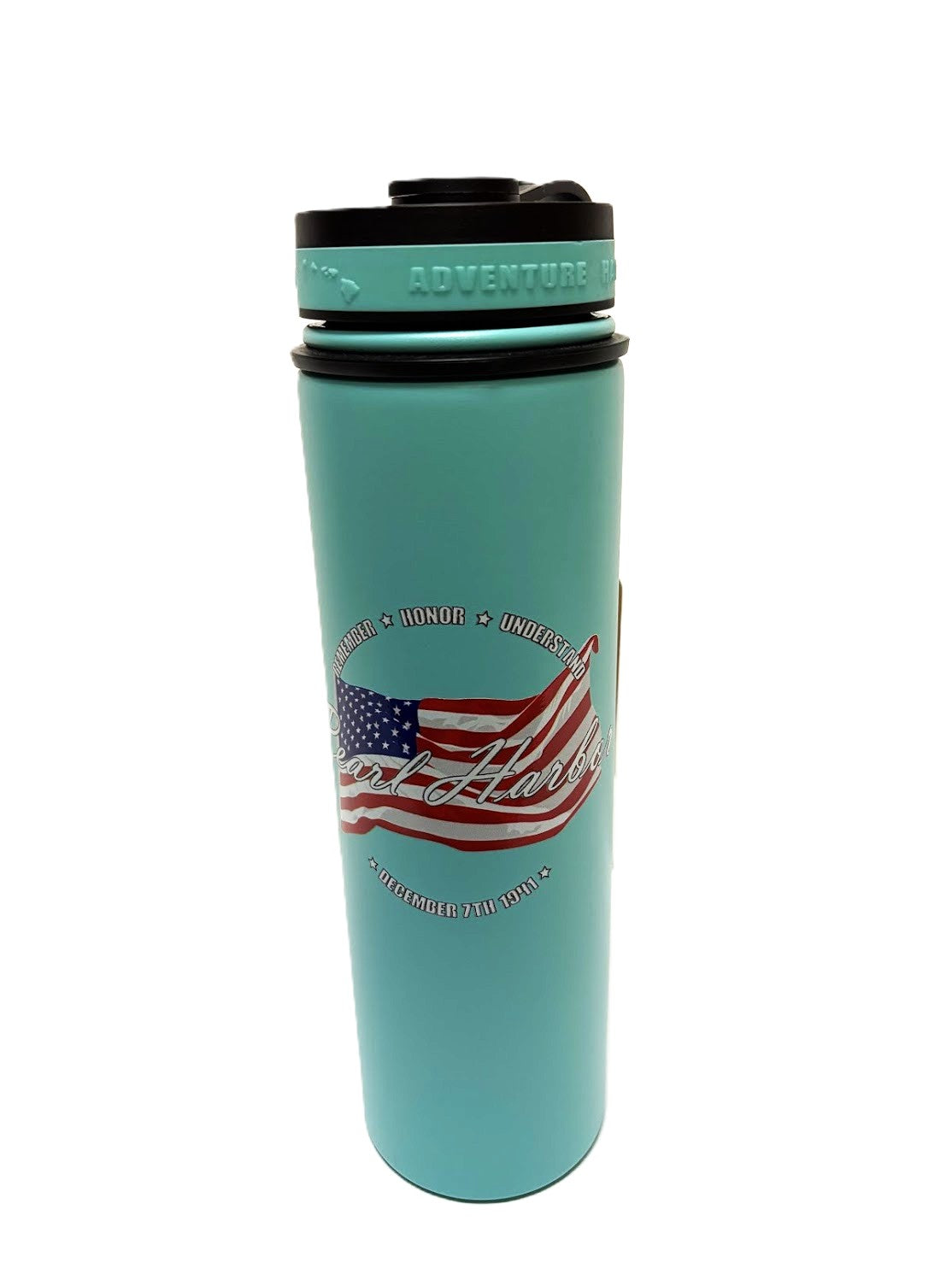 Remember Pearl Harbor 24oz Flask