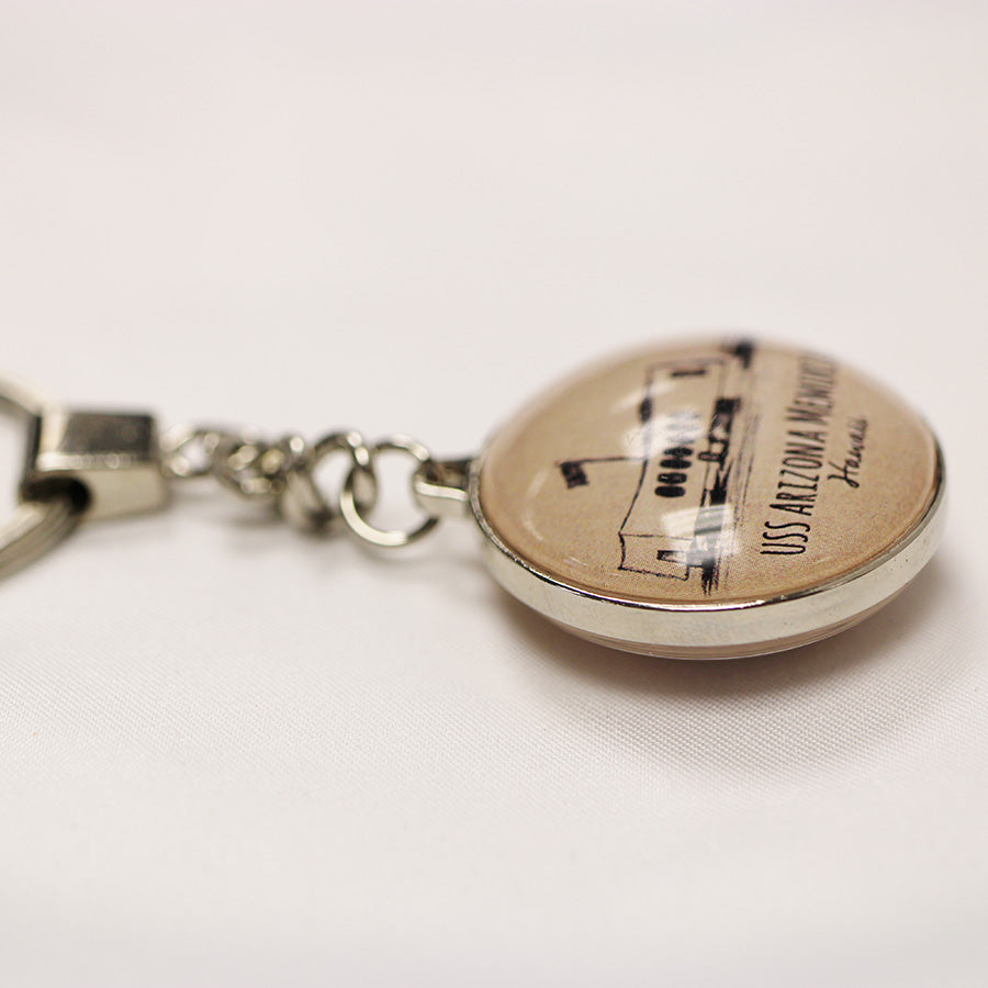 USSAZ DOME KEYCHAIN 93082 PDKC