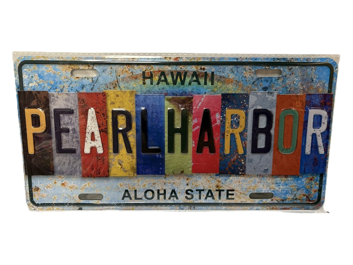 Pearl Harbor License Plate