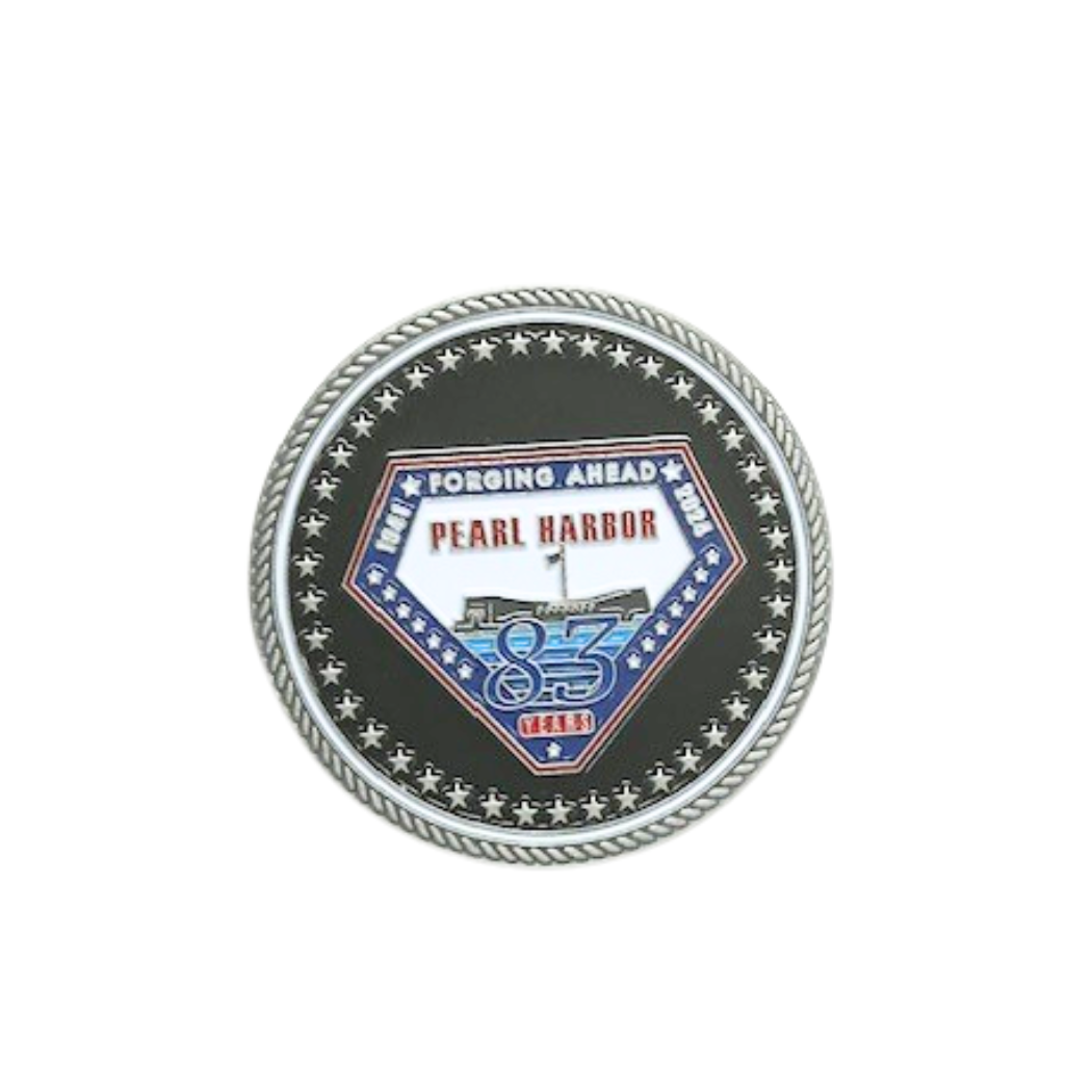 83rd Infamy Anniversary Coin – in Silver
