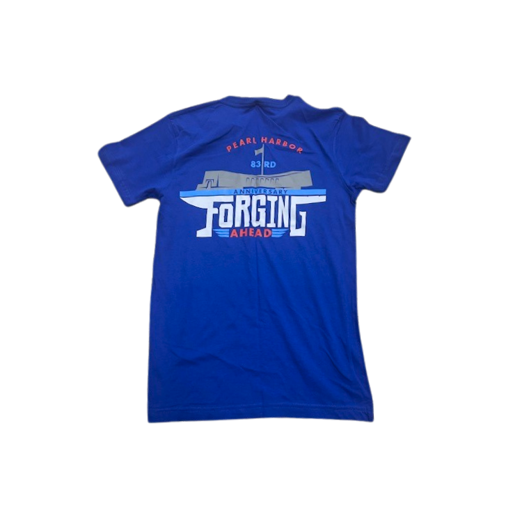 Forging Tee 83 Years, Blue