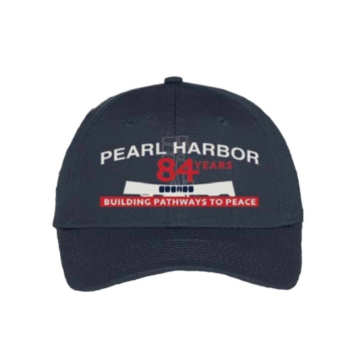 84th Anniversary Pearl Harbor Logo Cap Building Pathways to Peace