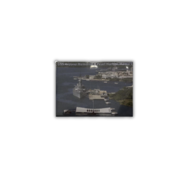 Magnet, Image of USS Arizona & Missouri