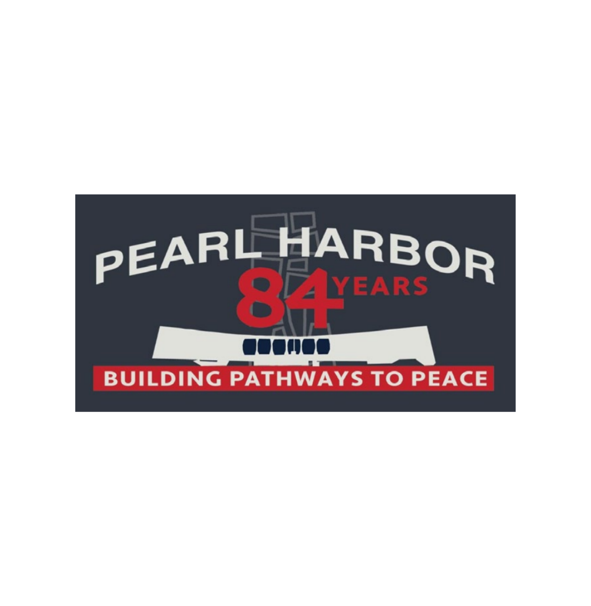 84th Anniversary Pearl Harbor Logo Cap Building Pathways to Peace
