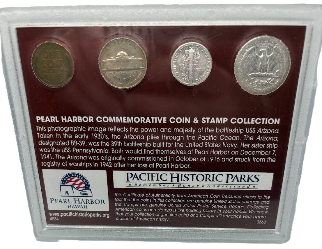 Coin &amp; Stamp Collection 1941