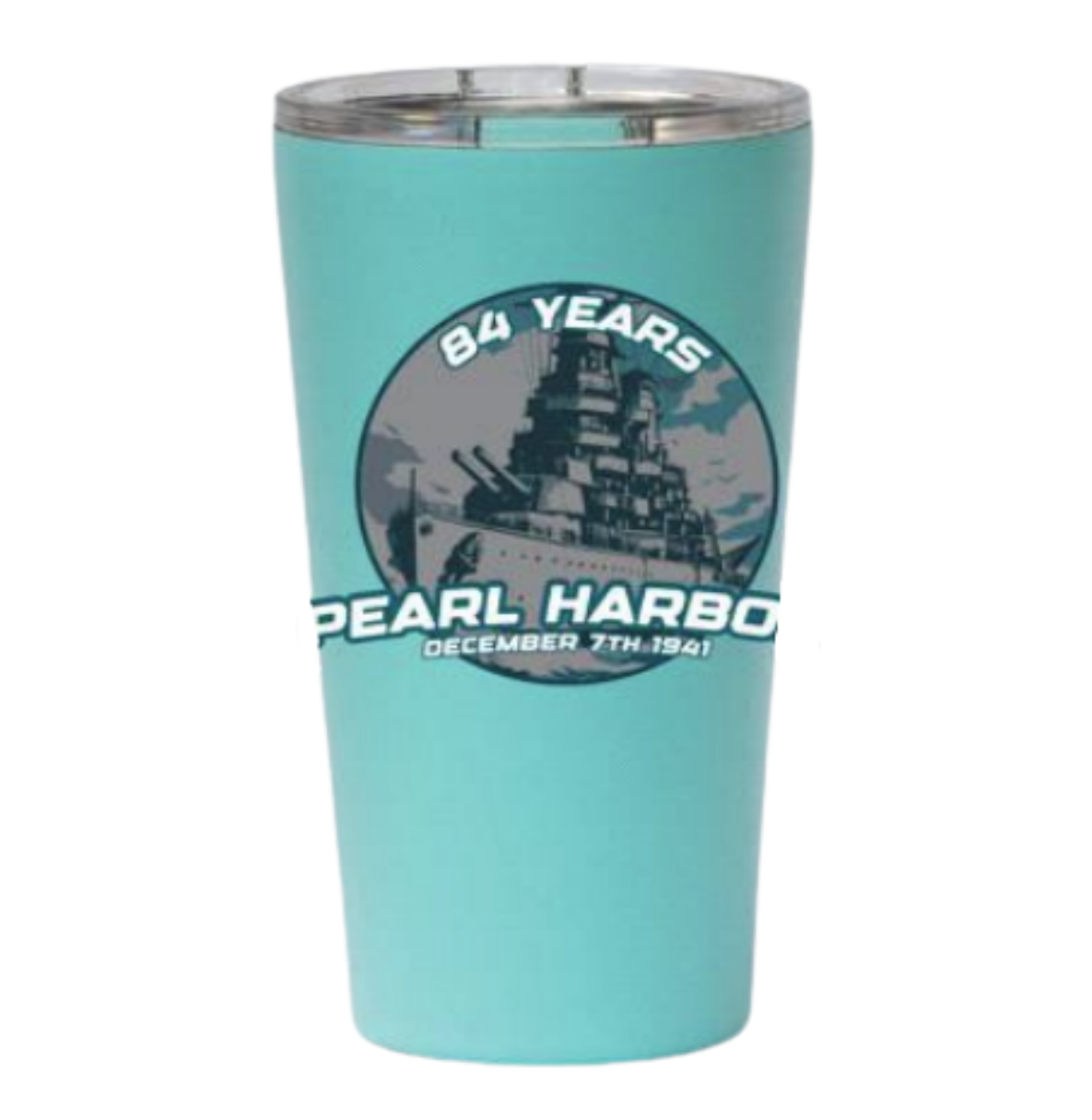 84th Anniversary Pearl Harbor Battleship Pint Cup
