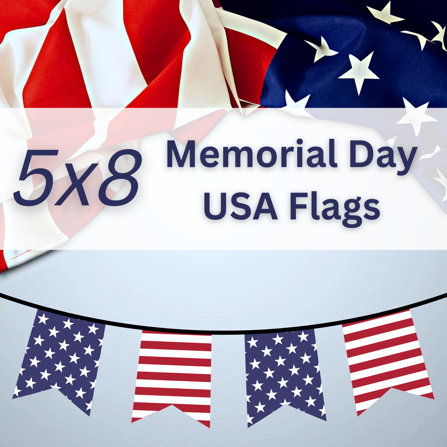 5x8 Memorial Day USA Flag Flown At Pearl Harbor National Memorial