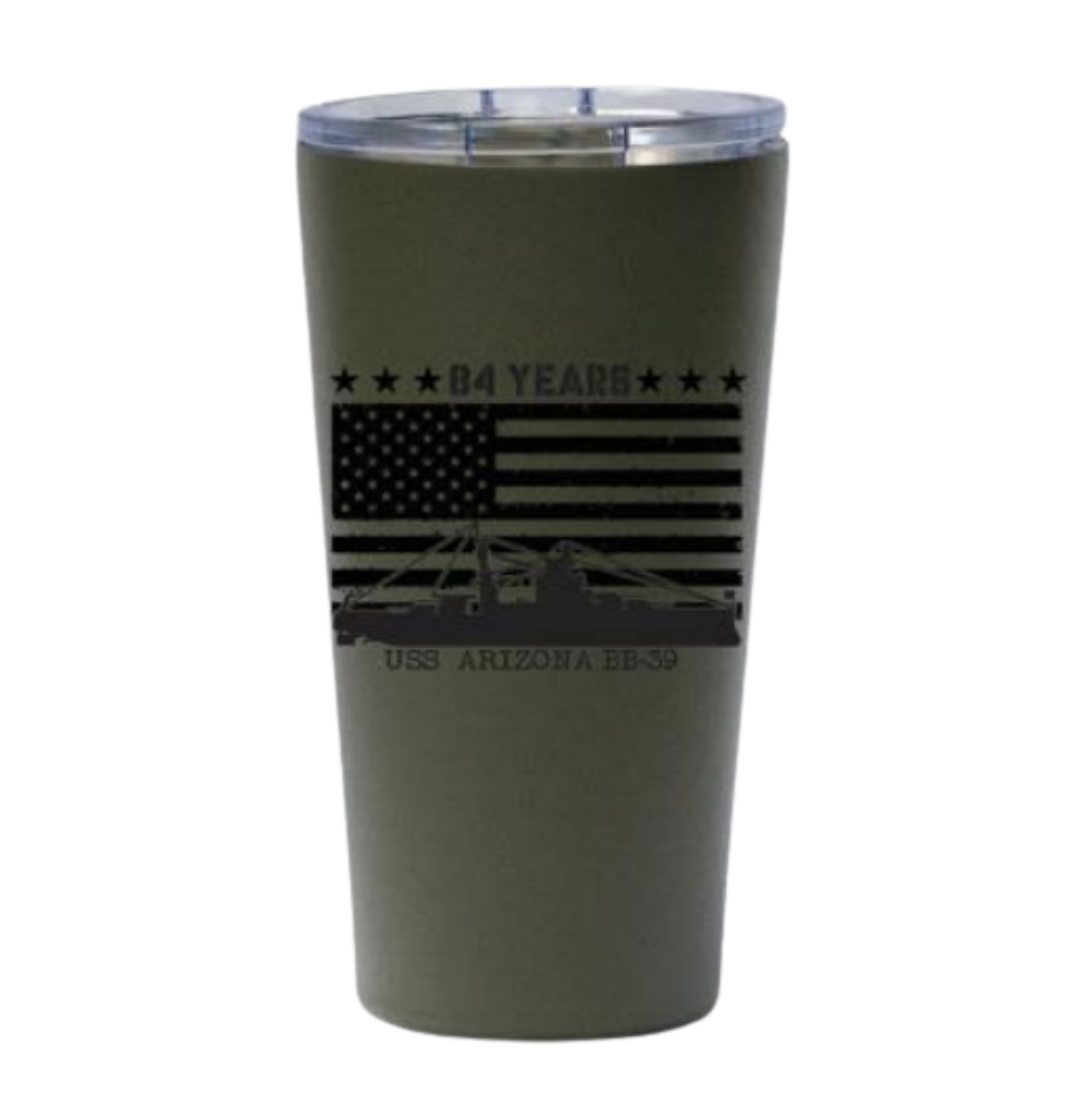 84th Anniversary Pearl Harbor Flag Ship Pint Cup