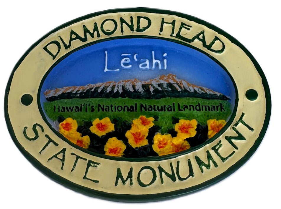 Diamond Head State Monument Magnet